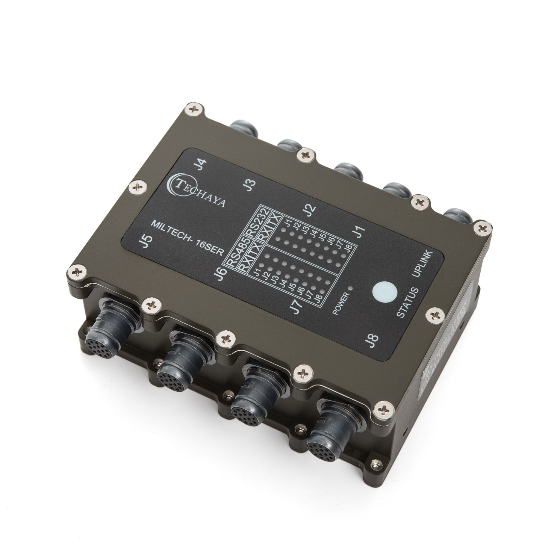 MILTECH 16SER - COMPACT IP68 MILITARY RUGGED CYBER PROOF SERIAL OVER USB UNIT 1 MILTECH 16SER - COMPACT IP68 MILITARY RUGGED CYBER PROOF SERIAL OVER USB UNIT