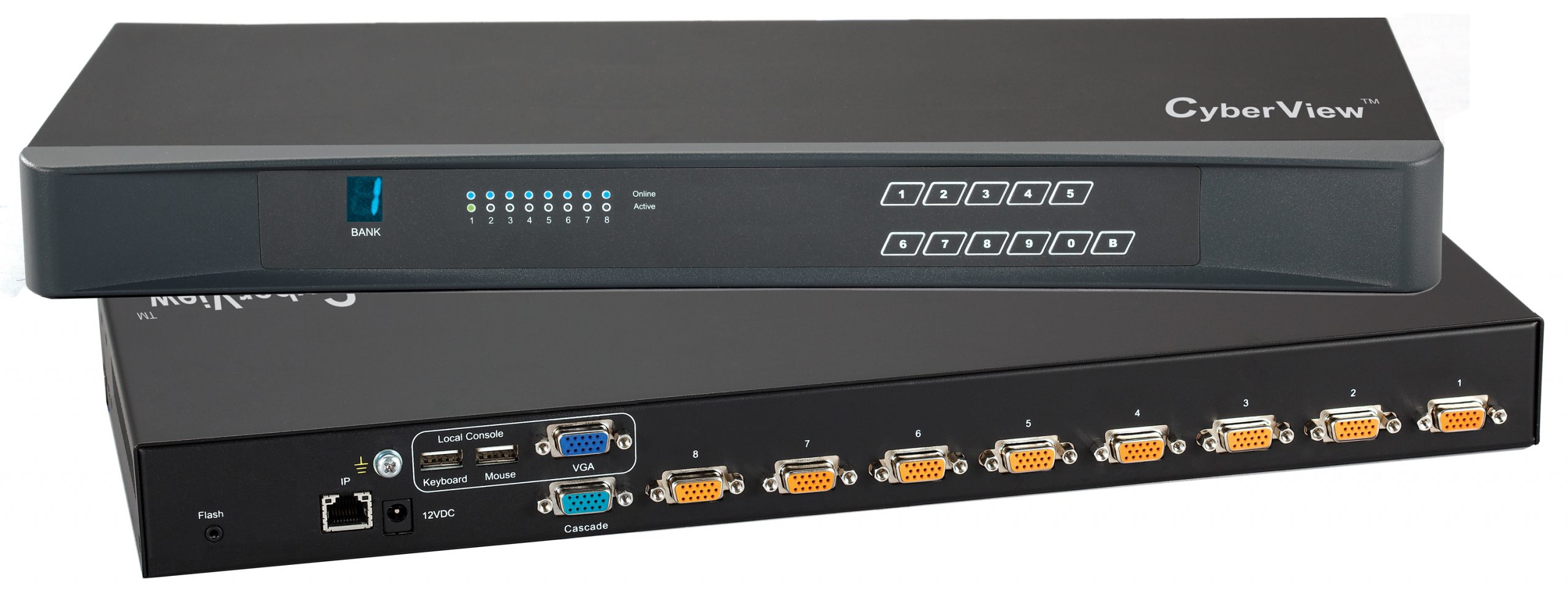 U-IP802 - 8 Port Combo Cat6 KVM Switch – 1 Local + 1 IP Users 1 U-IP802 - 8 Port Combo Cat6 KVM Switch – 1 Local + 1 IP Users