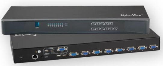 IP-802H - 8 Port VGA USB Hub KVM Switch – 1 Local + 1 IP Users 1 IP-802H - 8 Port VGA USB Hub KVM Switch – 1 Local + 1 IP Users