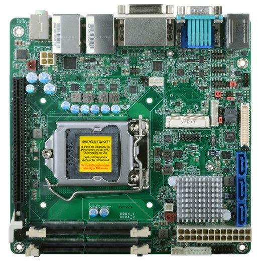 MBU4121 - Mini ITX Motherboard 1 MBU4121 - Mini ITX Motherboard