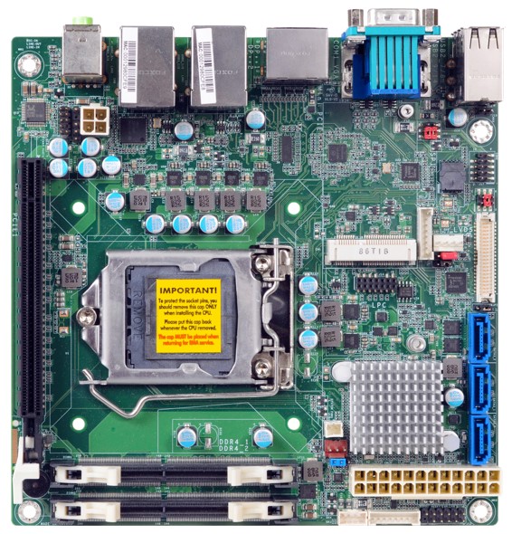 MBU4162 - Mini ITX Motherboard 1 MBU4162 - Mini ITX Motherboard