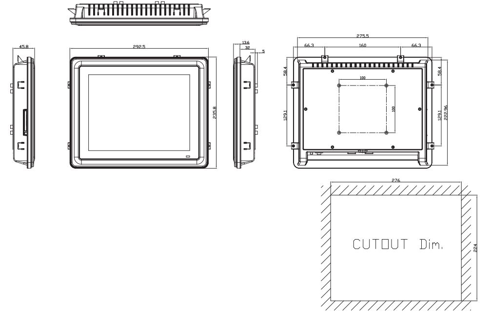 PPC-1225 - Panel PCs 4 PPC-1225 - Panel PCs