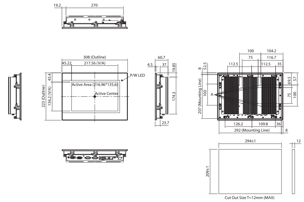 PPC1013 - Panel PCs 4 PPC1013 - Panel PCs