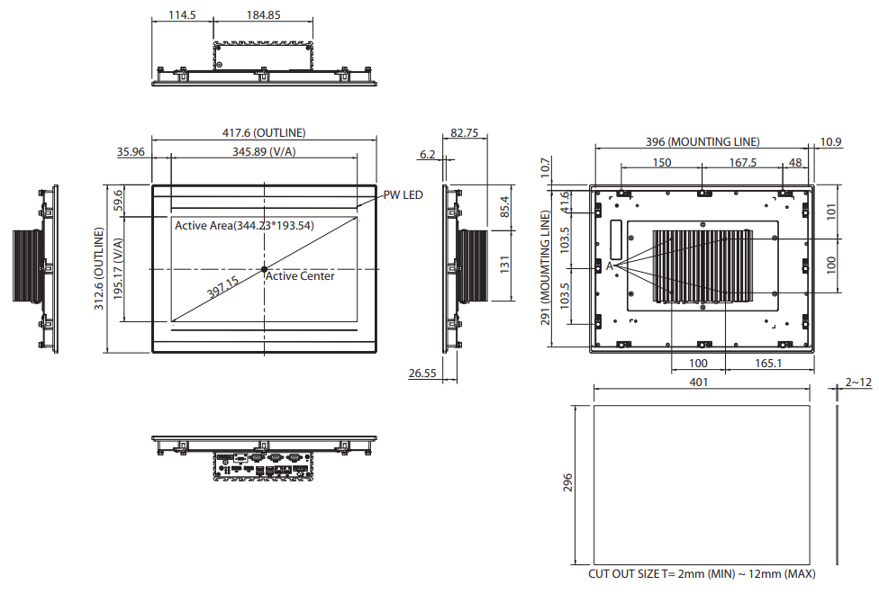 PPC1016 - Panel PCs 4 PPC1016 - Panel PCs