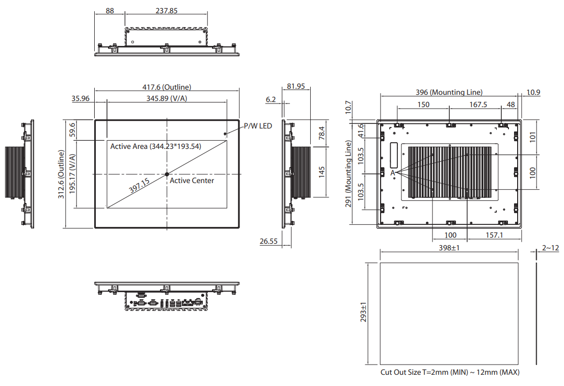 PPC1017 - Panel PCs 4 PPC1017 - Panel PCs