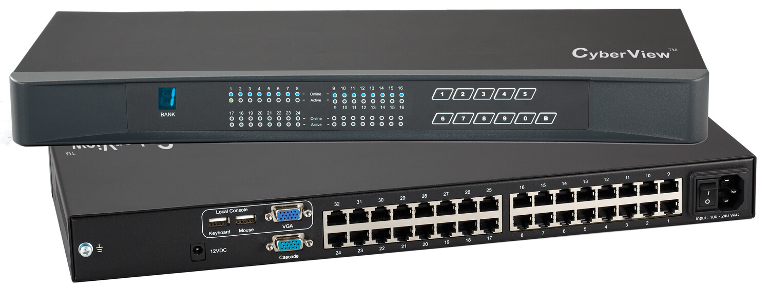 U-3201 - 32 Port Combo Cat6 KVM Switch 1 KVM switch