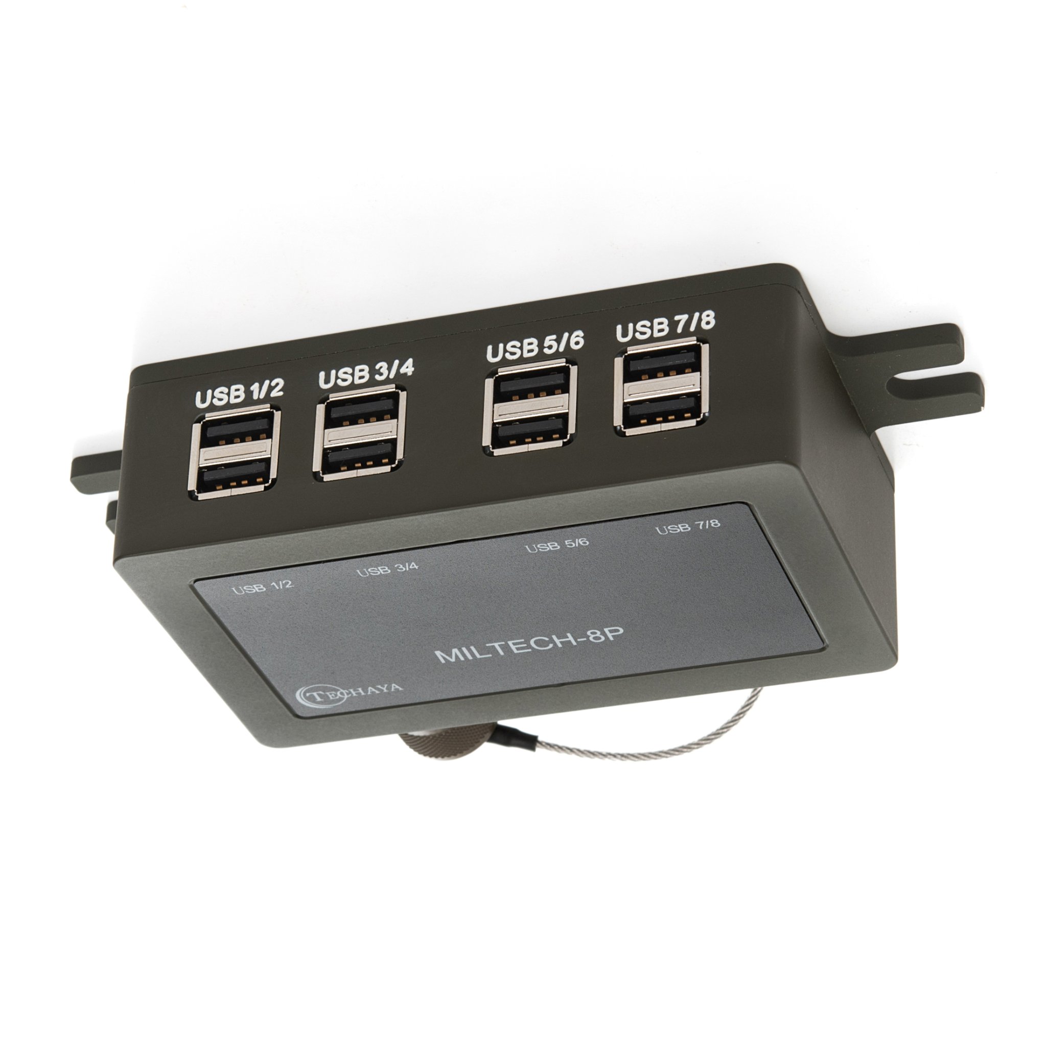 MILTECH 8P - MILITARY RUGGED 8 PORTS USB CHARGER FOR USB BASED ELECTRONIC DEVICES IN COMBAT VEHICLES 1 MILTECH 8P - MILITARY RUGGED 8 PORTS USB CHARGER FOR USB BASED ELECTRONIC DEVICES IN COMBAT VEHICLES