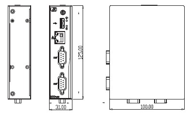 AES100-N3350 Fanless System 4 AES100-N3350 Fanless System