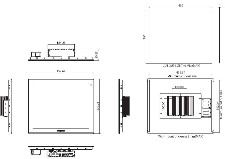 PPC1025 - Panel PCs 4 PPC1025 - Panel PCs