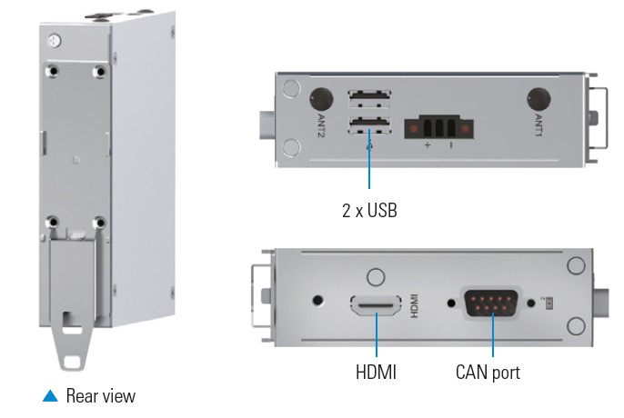 AES120-E3350 - Fanless System 3 AES120-E3350 - Fanless System