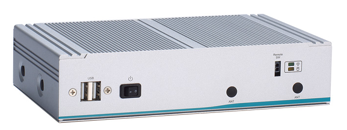 AES626A Fanless System 3 Fanless computer rear