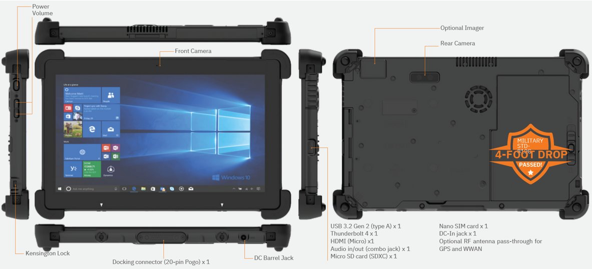 TBL1690W Rugged Tablet 4 TBL1690W Rugged Tablet