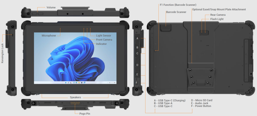 TBL1110W Rugged Tablet 4 rugged tablet